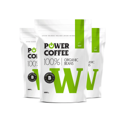 POWERLOGY Powerlogy Organic Coffee 3 x 1000 g