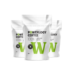 POWERLOGY Powerlogy Organic Coffee 3 x 250 g