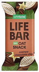 Lifefood Lifebar Oat Snack BIO čokoládové kúsky 40 g