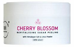MARK cosmetics Sugar scrub Cherry Blossom s lotosovým púdrom 200 ml
