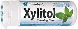 Miradent Xylitol Žuvačky peppermint 30 g
