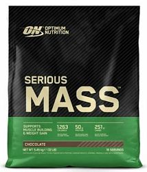 Optimum nutrition Serious Mass čokoláda 5450 g