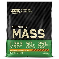 Optimum nutrition Serious Mass čokoláda/arašidové maslo 5450 g