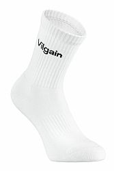 Vilgain Logotype Crew Socks 39 - 42 1 pár white