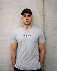 Vilgain Logotype T-shirt XS šedá
